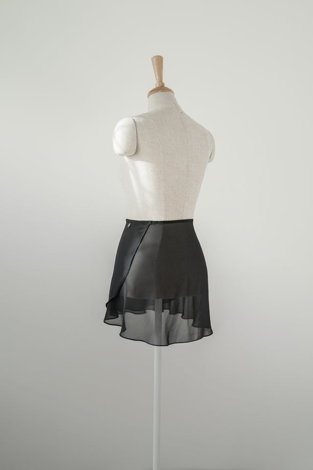 Rose Skirt｜Easy Wear - Misty Black
