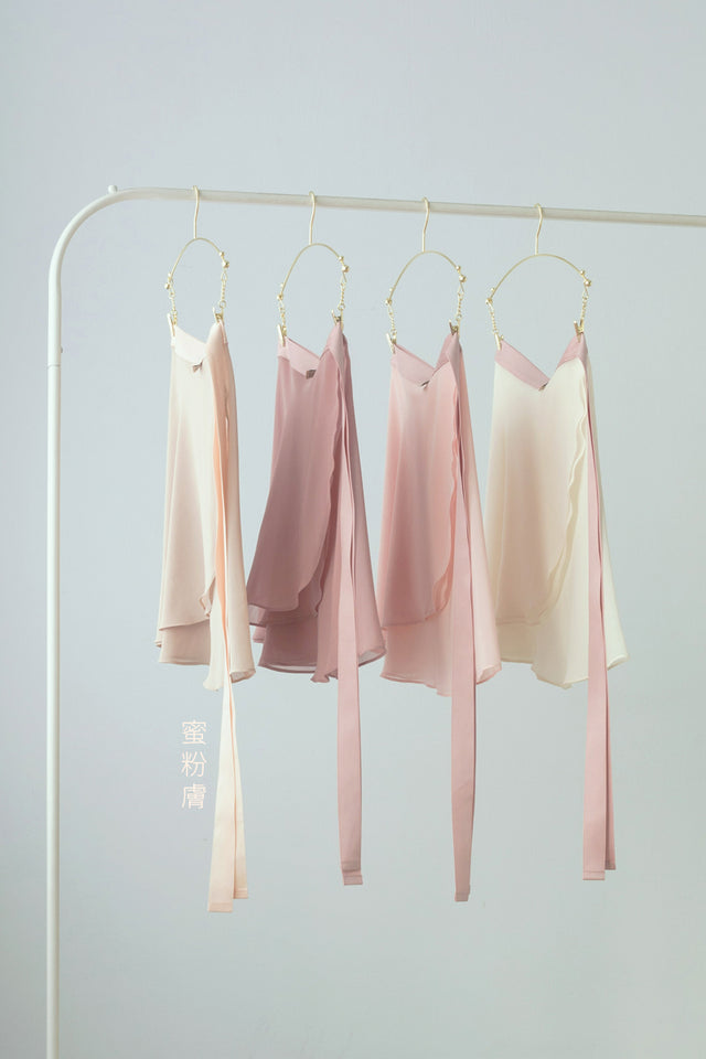 玫瑰片裙｜緞帶 - 仙女的彩綢系列色