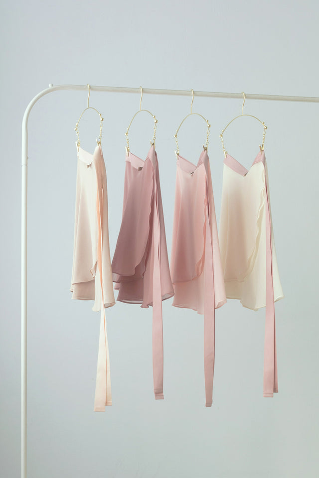玫瑰片裙｜緞帶 - 仙女的彩綢系列色